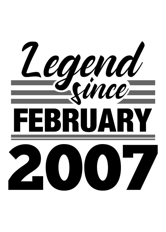 Legend Since February 2007