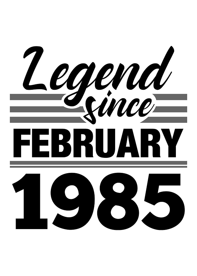 Legend Since February 1985