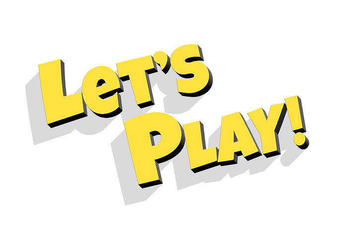 Lets play text positive