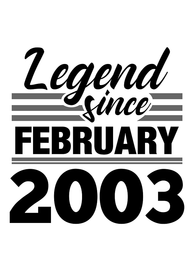 Legend Since February 2003