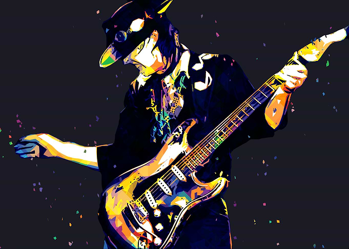 Stevie Ray Vaughan Rock 3