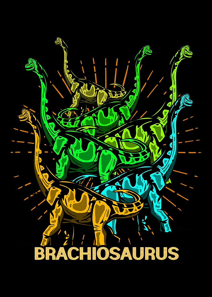Brachiosaurus Dino Long Ne