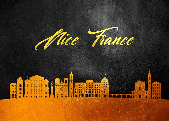 Nice France Skyline