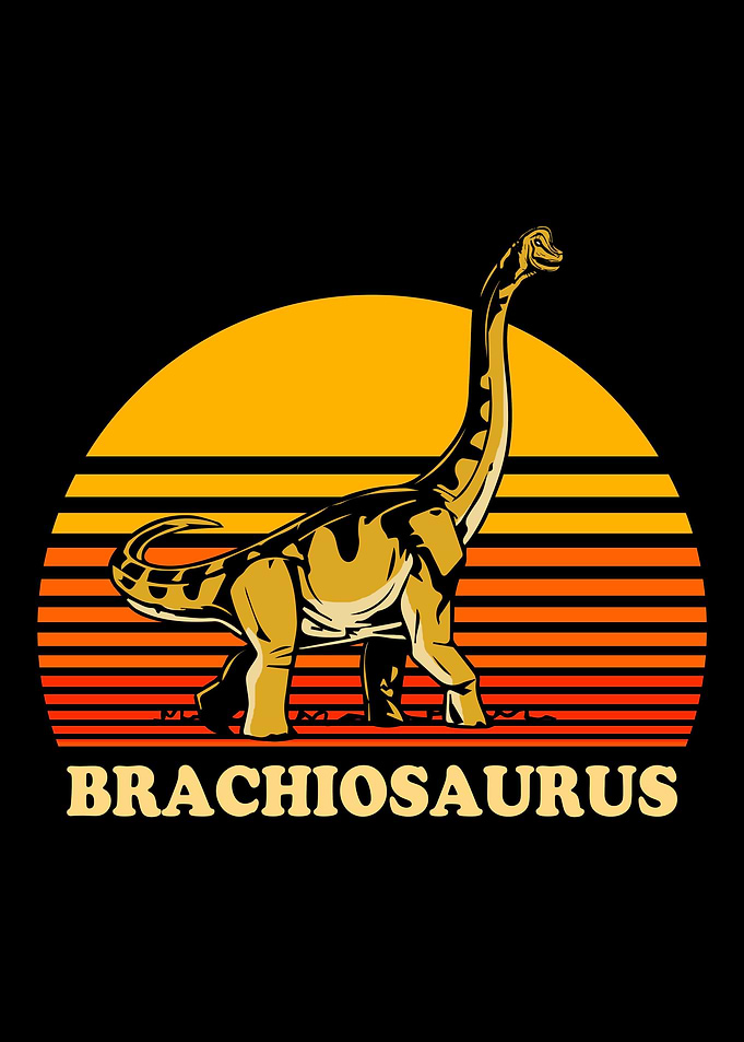 Brachiosaurus Dino Long Ne