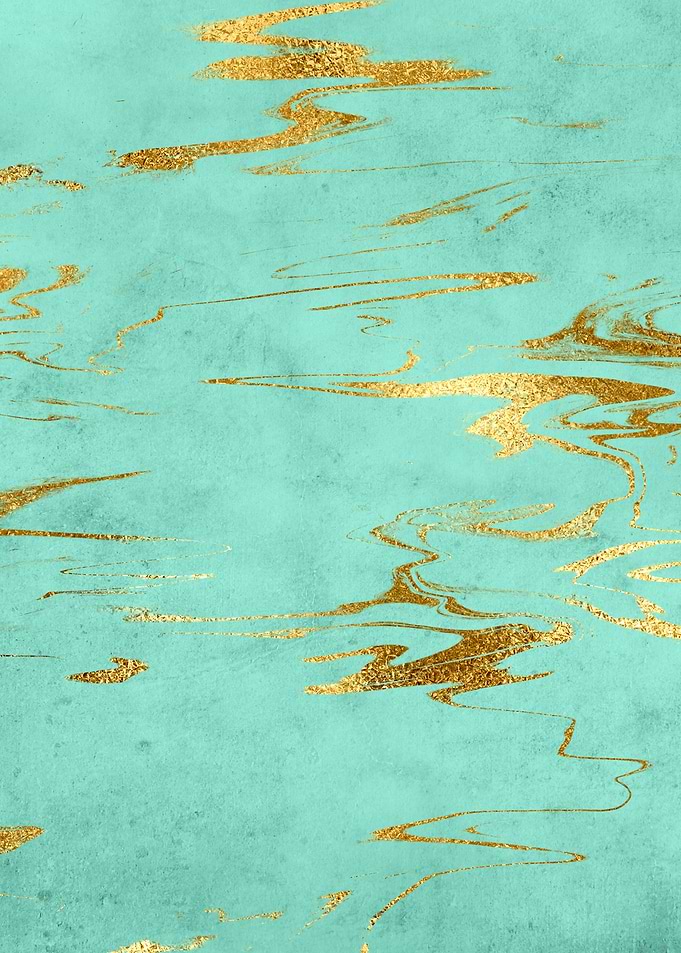 Mint Gold Marble 02