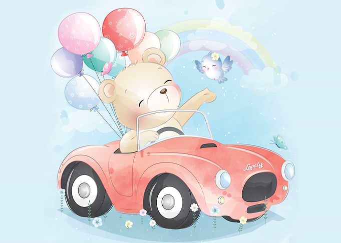 Cute little bear
