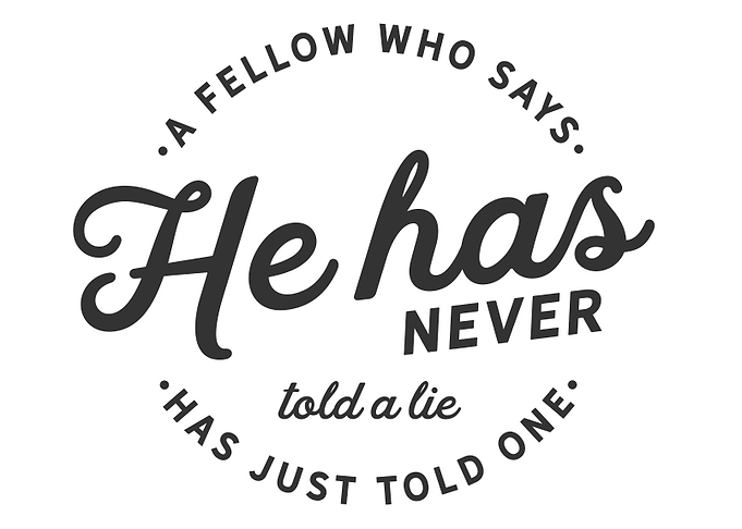 A fellow who says