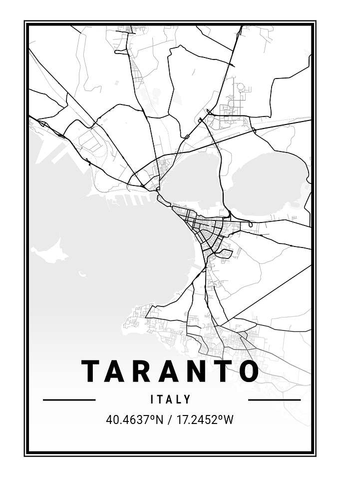 Taranto Light City Map
