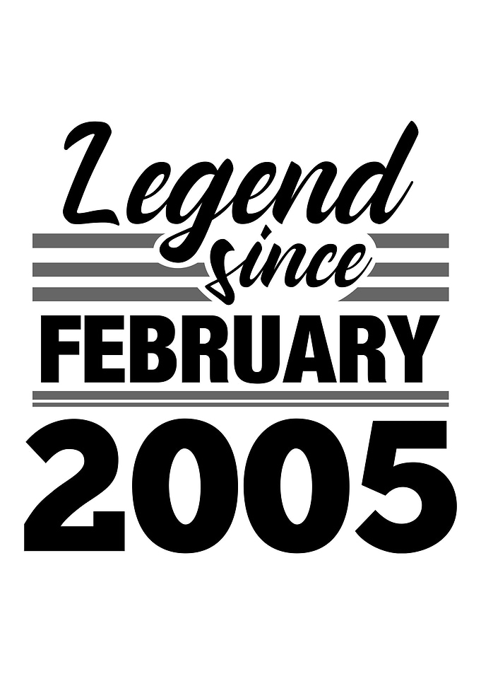 Legend Since February 2005