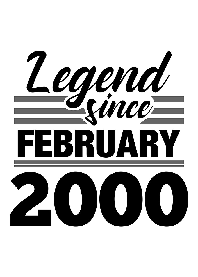 Legend Since February 2000