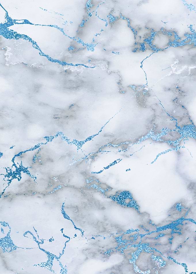 Blue Frosted Marble 07
