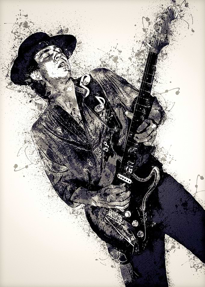 Stevie Ray Vaughan Art 2