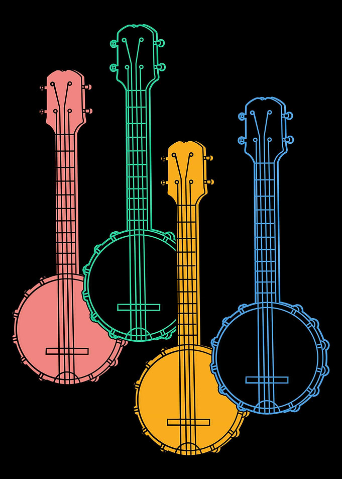 Banjo Player Guitar