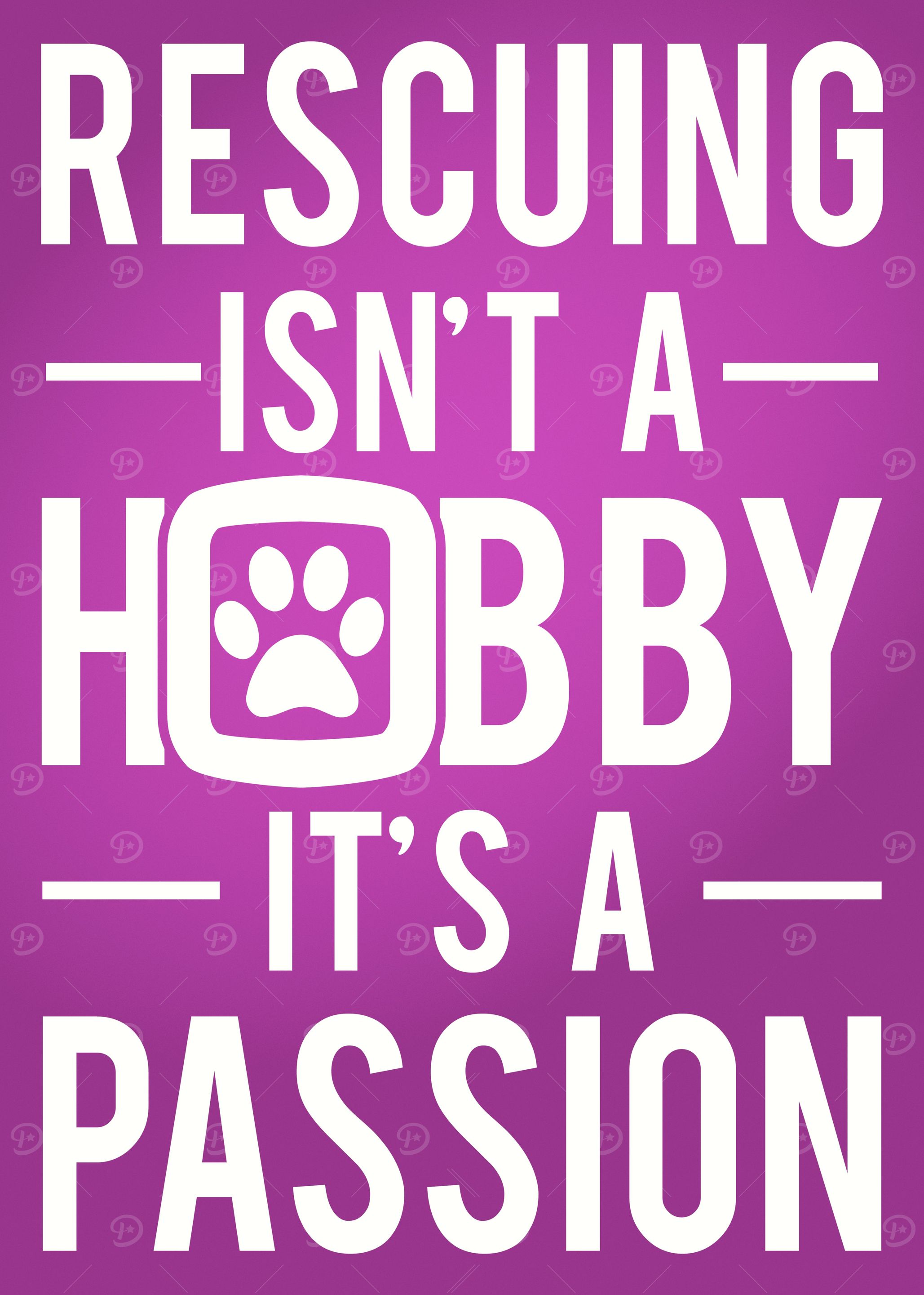 Rescuing is a Passion