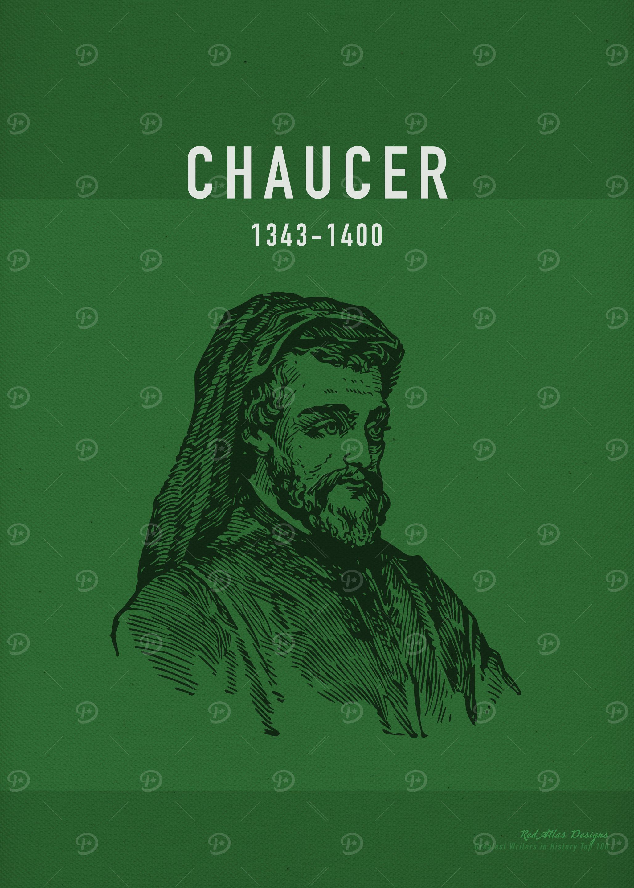 Chaucer Author Art