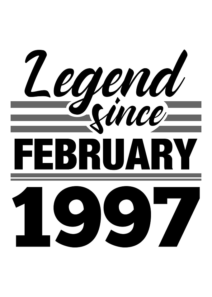 Legend Since February 1997