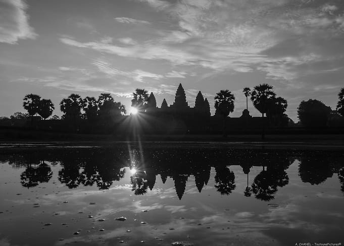 Sunset at Angkor Wat