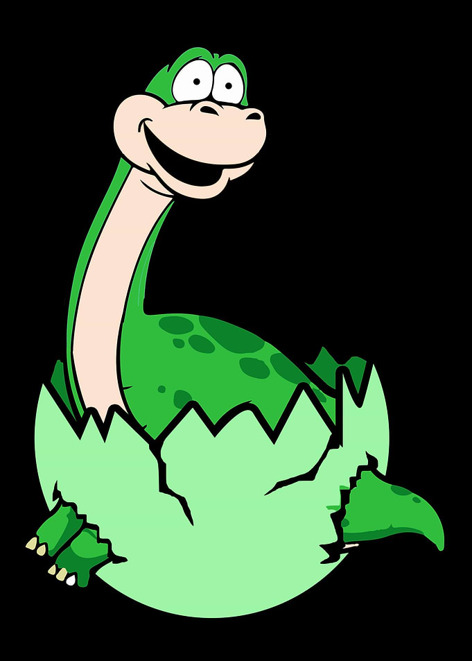 Brachiosaurus Dino Egg Cos