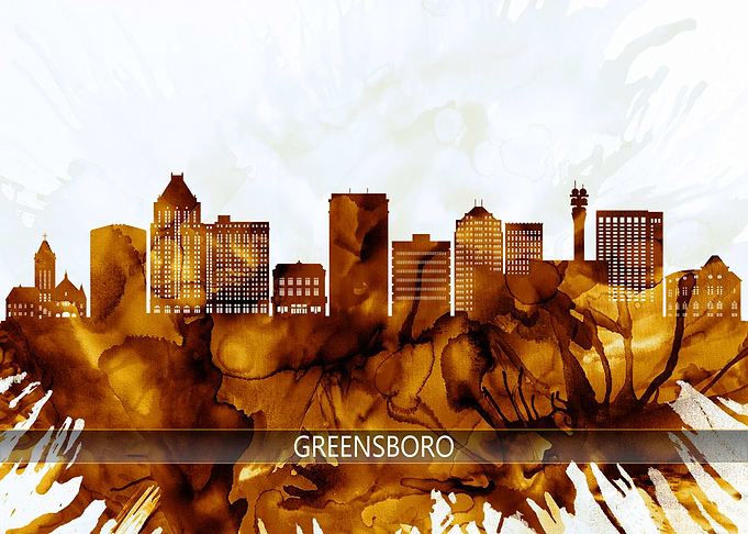 Greensboro Skyline