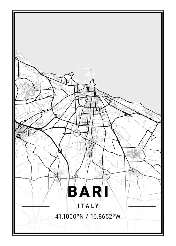 Bari Light City Map