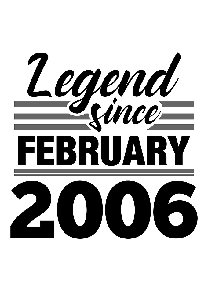 Legend Since February 2006