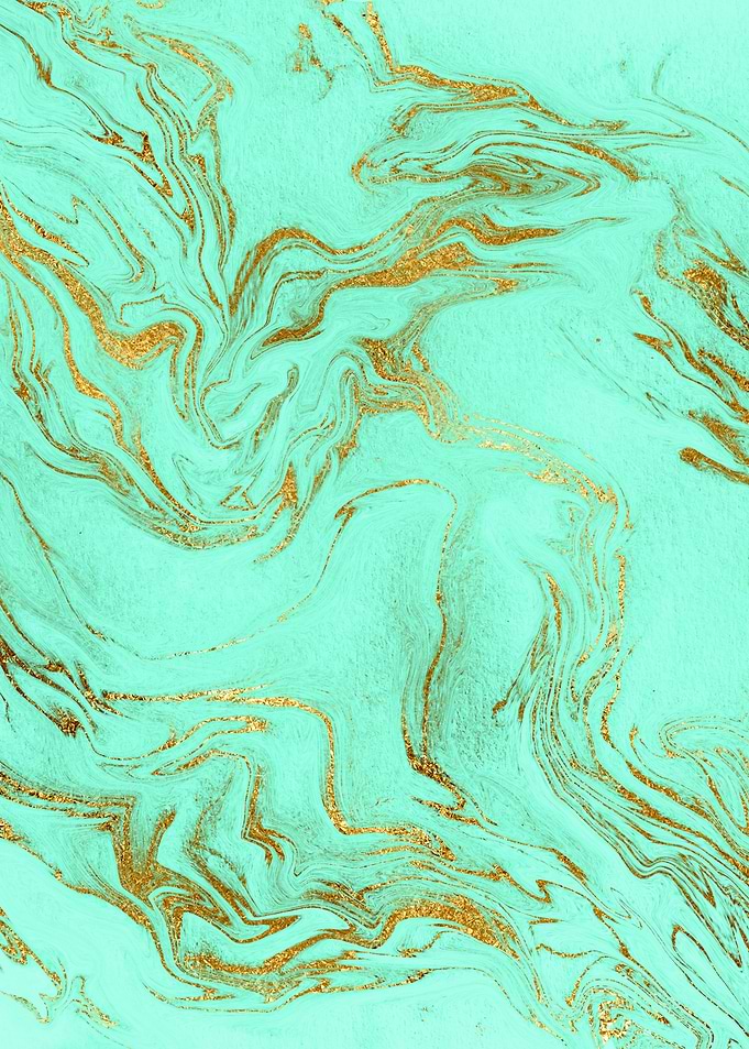 Mint Gold Marble 12