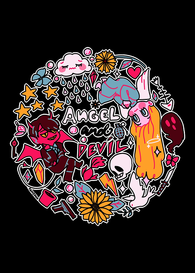 Angel Devil Manga Comic He