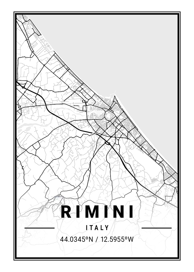 Rimini Light City Map