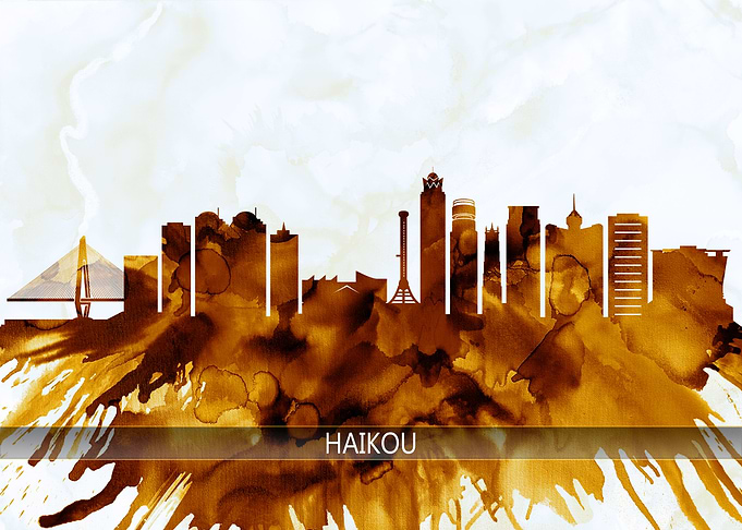 Haikou China Skyline