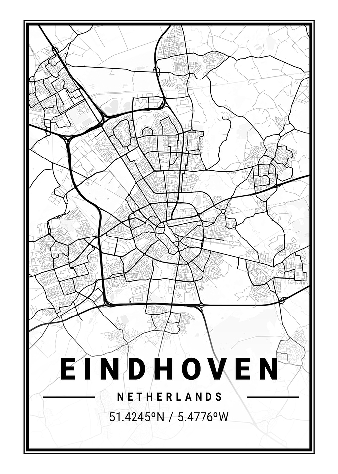 Eindhoven Light City Map