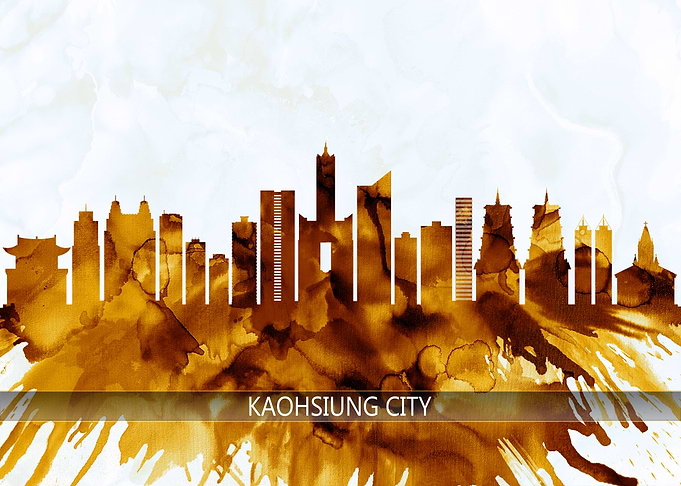 Kaohsiung City Skyline