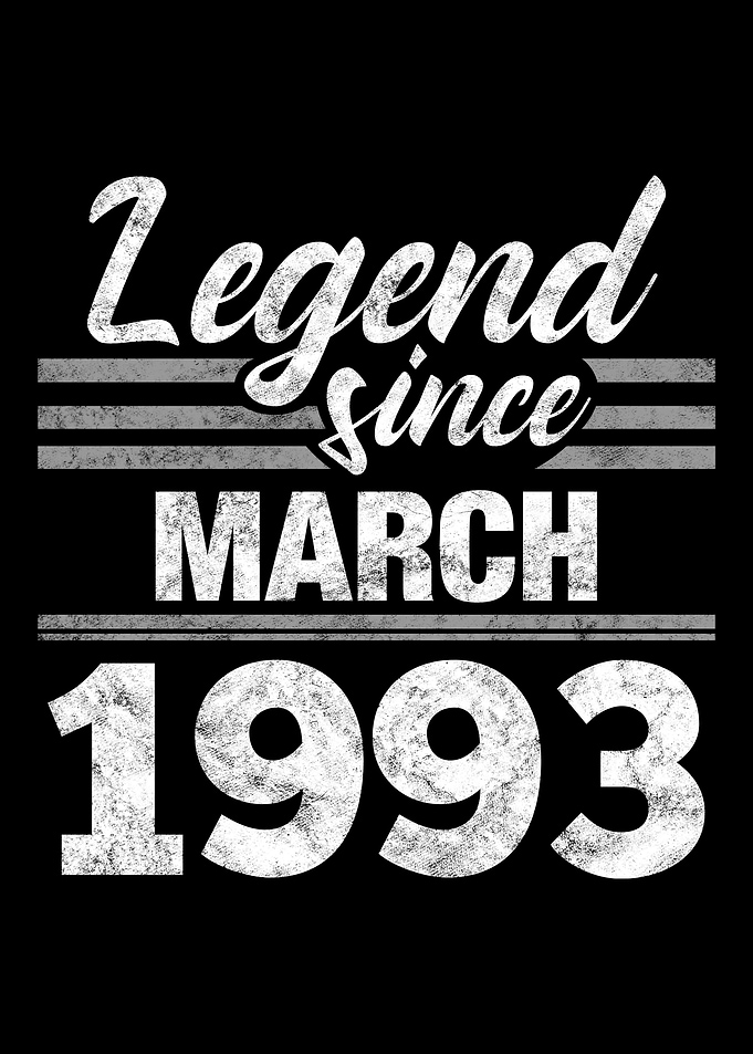Legend Since March 1993