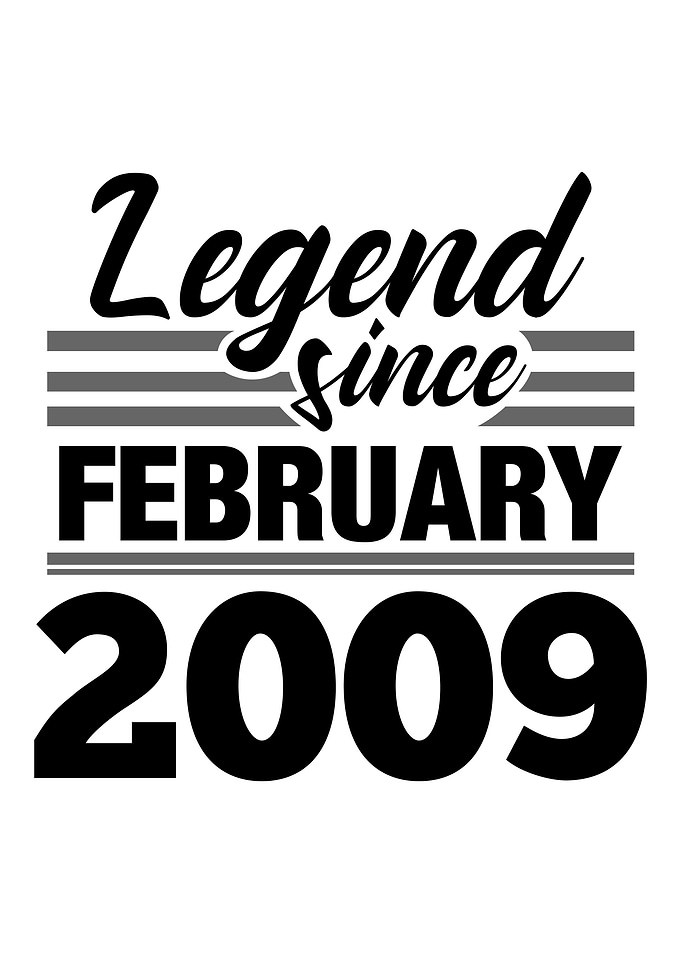 Legend Since February 2009