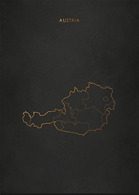 Gold Austria Map