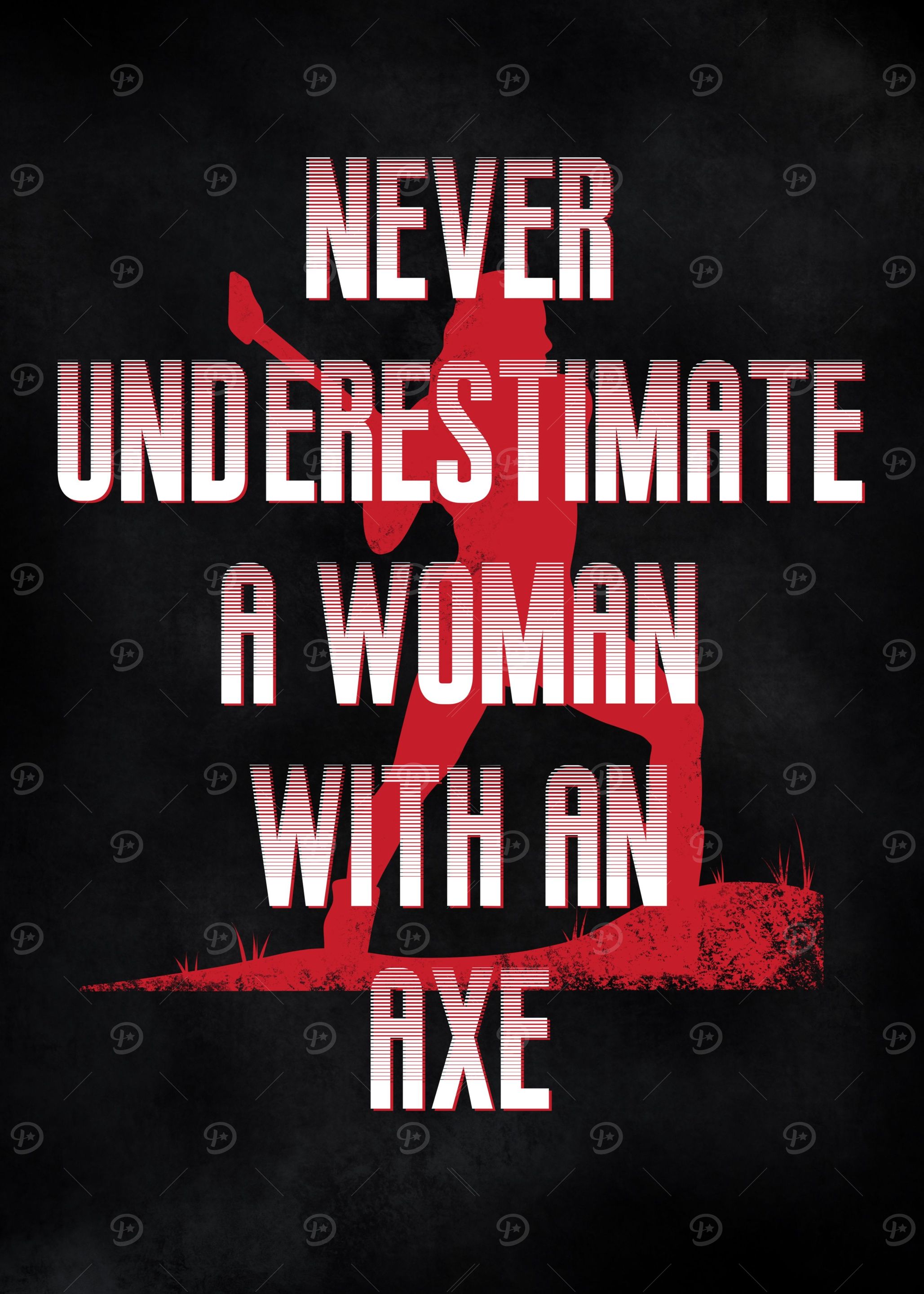 Woman With An Axe