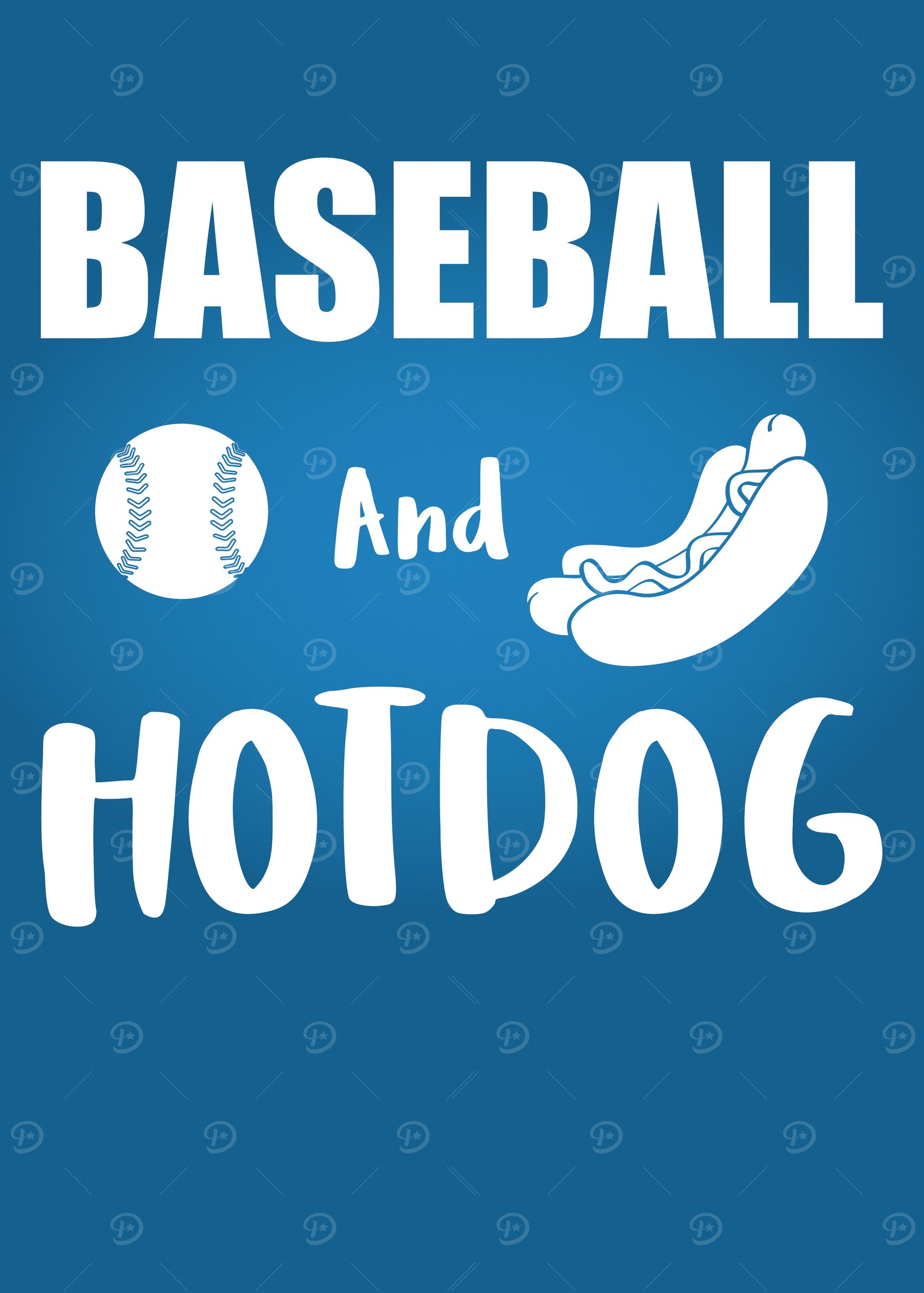 Baseball and Hotdog decor