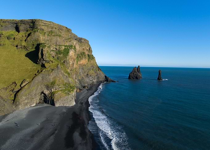 Iceland Black Sand Beach