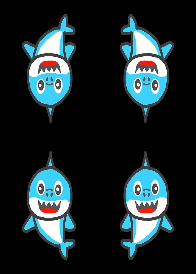 Funny Cool Shark for