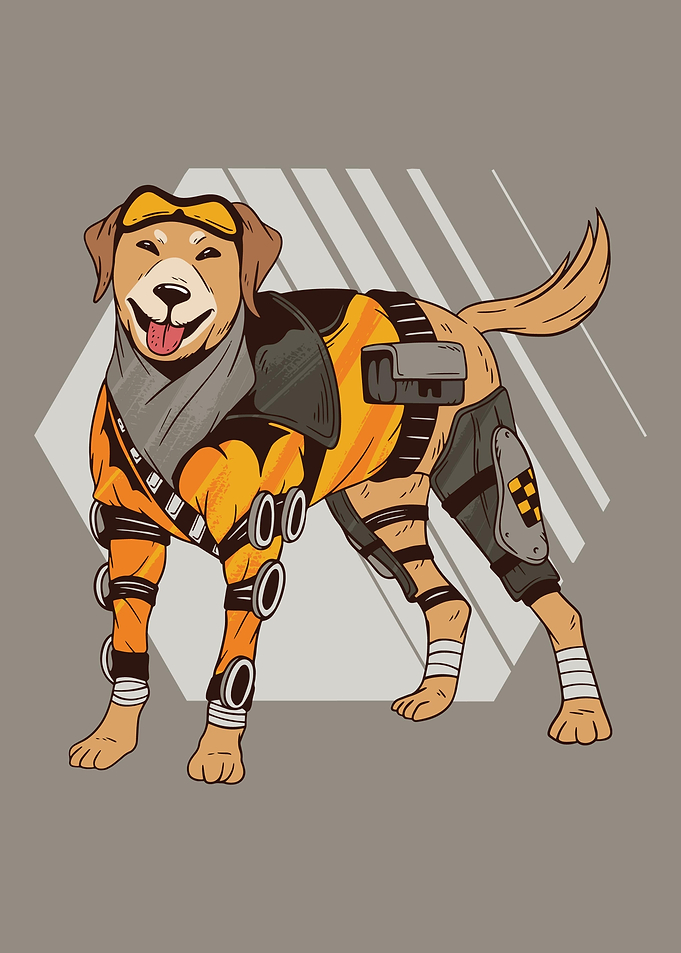 Cyborg dog
