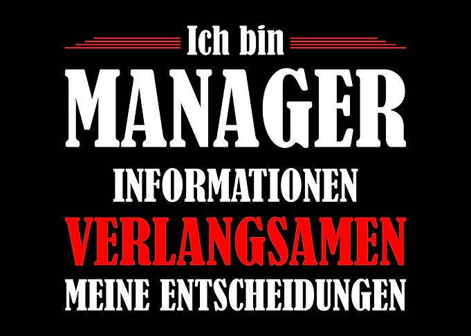 Manager Spruch Lustig
