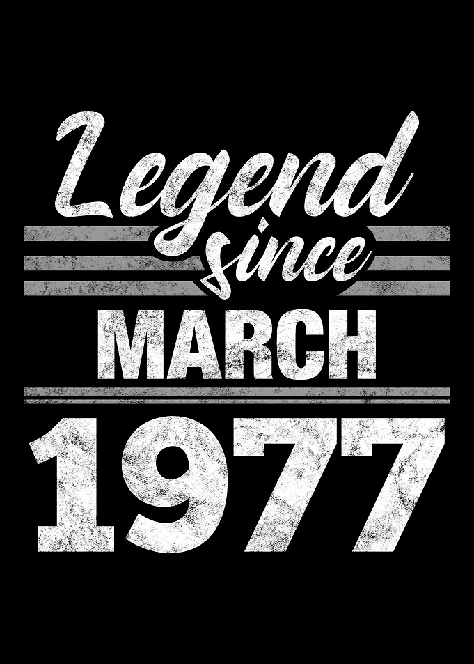 Legend Since March 1977