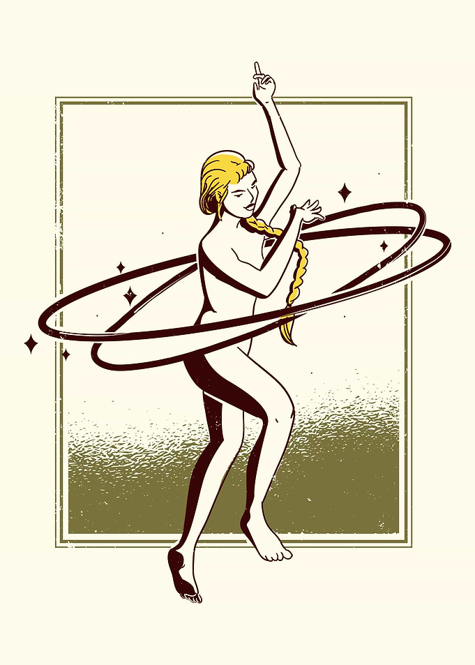 Dancing woman