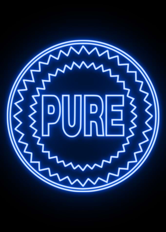 Pure Gas Neon Sign