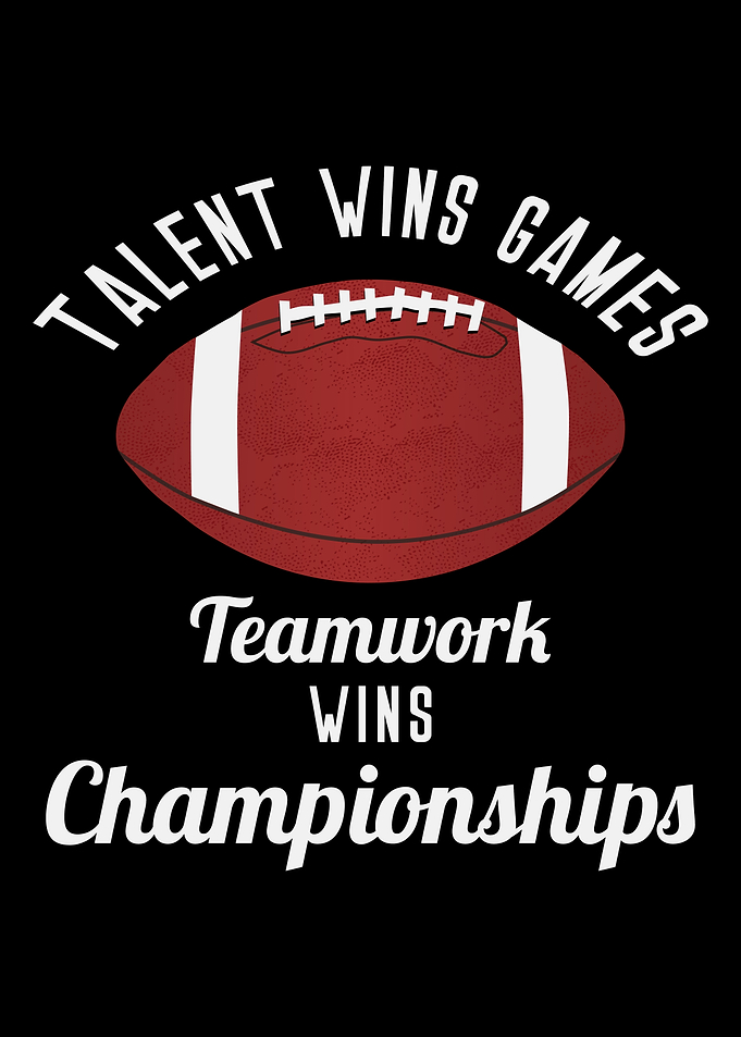 Teamwork Wins Football