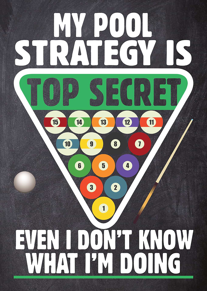 Funny Pool Billiards Pun