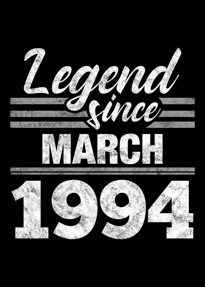 Legend Since March 1994