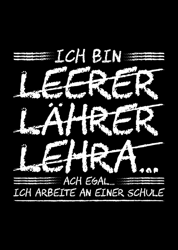 Lehrer Schule Geschenk