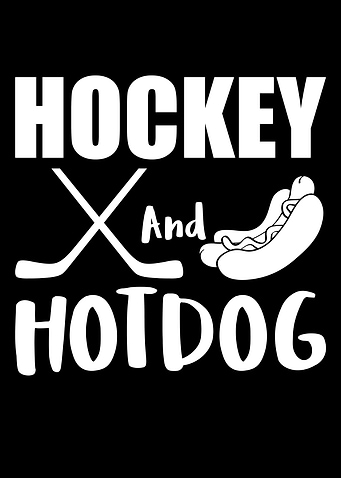 Hockey and Hotdog Fun Gift