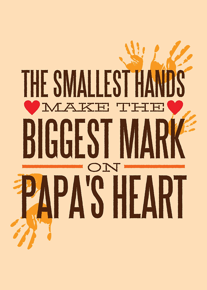 Papas Heart small hands