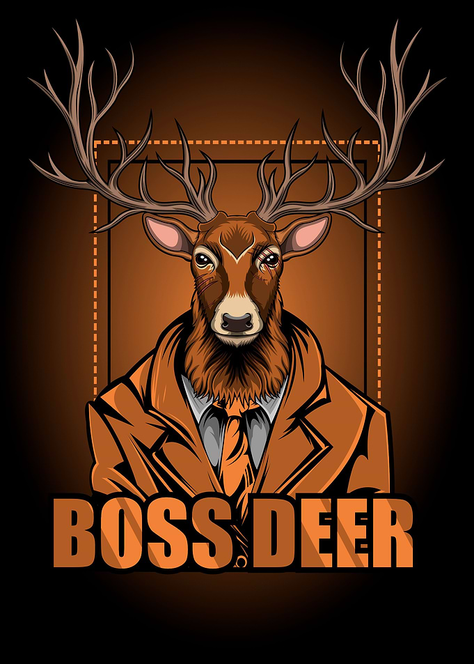 Boss Deer Mafia Style
